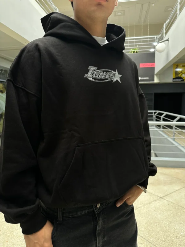 Hoodie Stay Without Limits Negro - Ignis