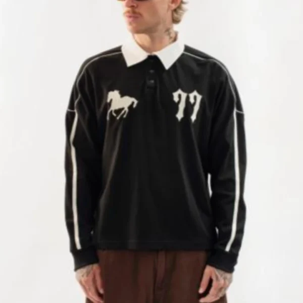 Mustang Sweater Negro - Rsident