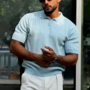 Knit Shirt Celeste - Rsident