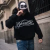 Hoodie 2002 Negro - Bfore I Die
