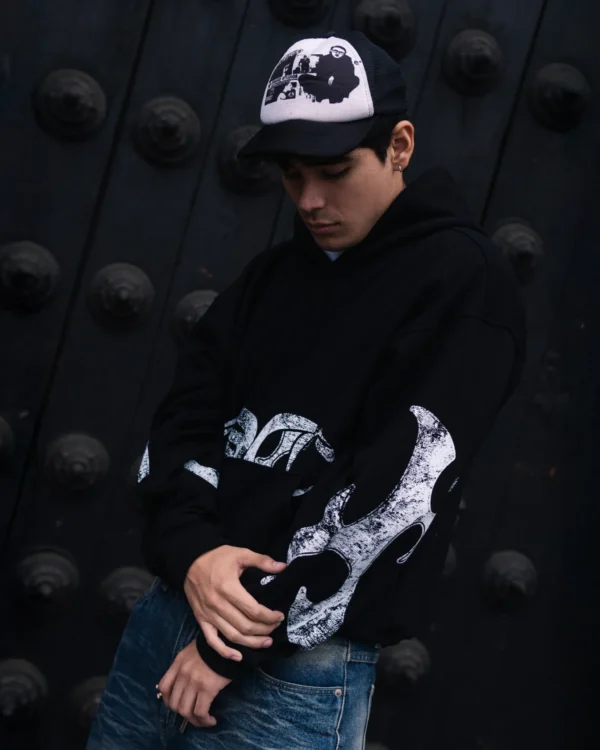 Hoodie 4005 Negro - Bfore I Die