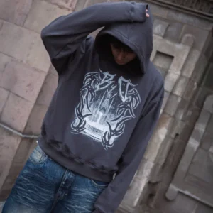 Hoodie 1001 Charcol - Bfore I Die