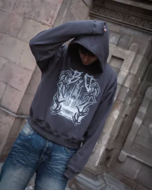 Hoodie 1001 Charcol - Bfore I Die