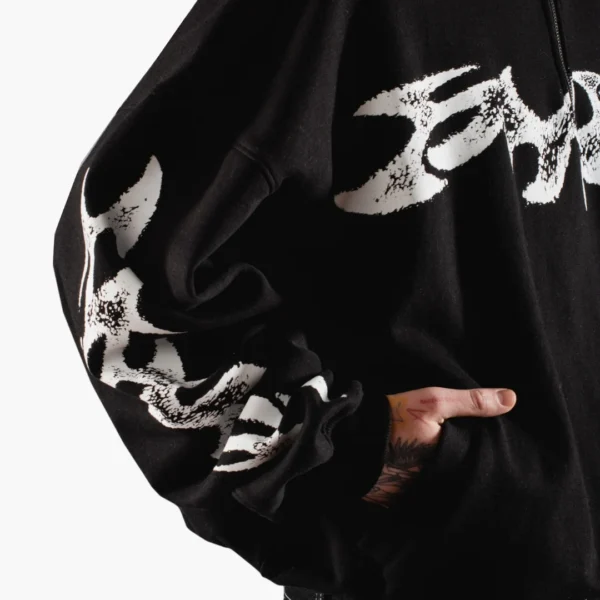 Light Codes Crewneck Negro - Rsident