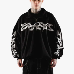 Light Codes Crewneck Negro - Rsident
