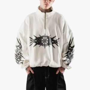 Voyd Eyes Crewneck Blanco - Rsident