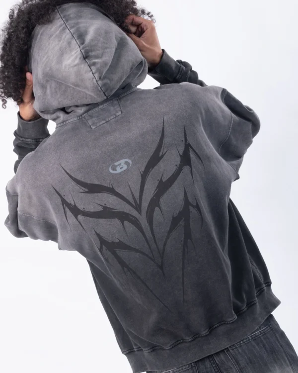 Hoodie Risk Negro - Bfore I Die