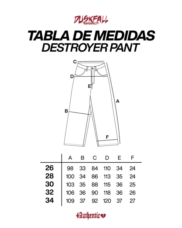 Burning Pant Negro - Ignis