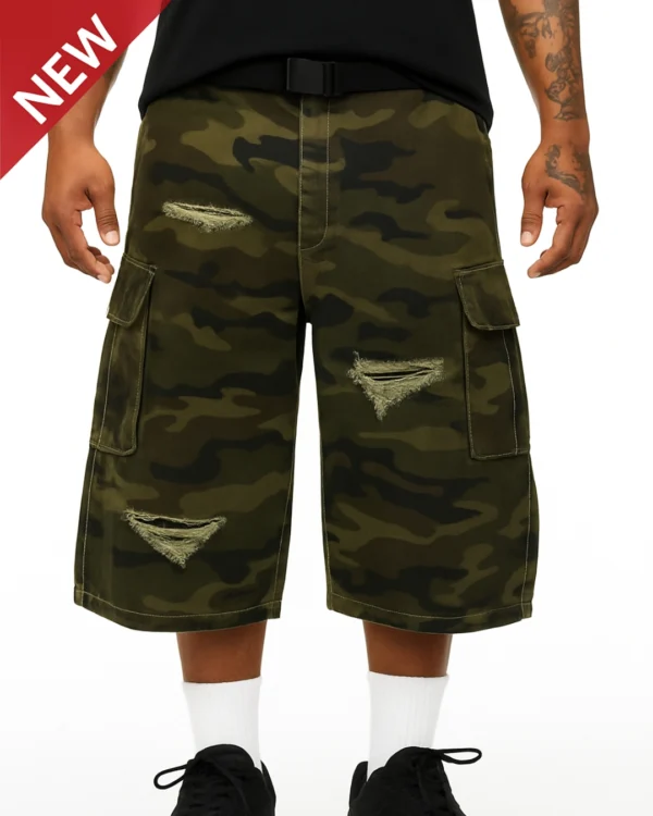 Camouflaged Jorts - Rsident