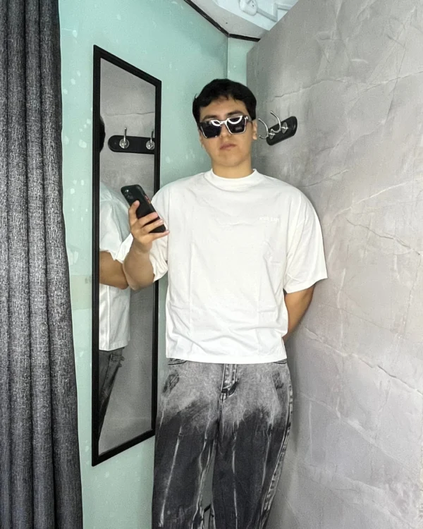 White Night T-Shirt Blanco - Rsident