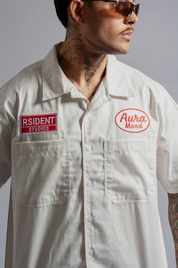 Aura Mood Shirt Crema - Rsident