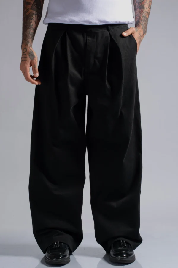 Wide Leg Pants Negro - Rsident