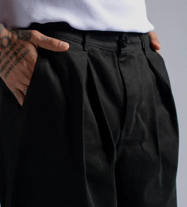 Wide Leg Pants Negro - Rsident
