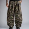 Wide Leg Pants Camuflado - Rsident