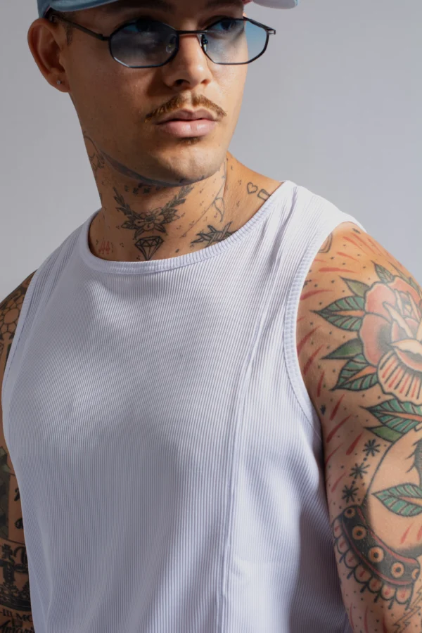 Premium Tank Top Blanco - Rsident