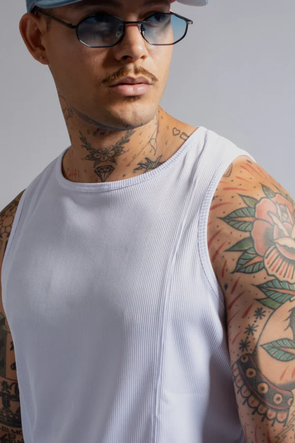 Premium Tank Top Blanco - Rsident