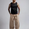 Wide Leg Pants Beige - Rsident