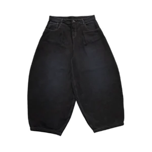 THE OMEGA BAGGY JEAN - BLACK 1 Black Omega Baby - Better Now