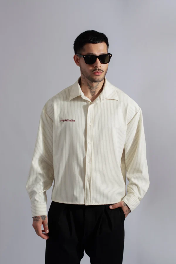 Float Shirt Beige - Rsident
