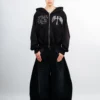 Black Cross Interlude Zip Hoodie - Better Now