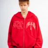 Red Cross Interlude Zip Hoodie - Better Now