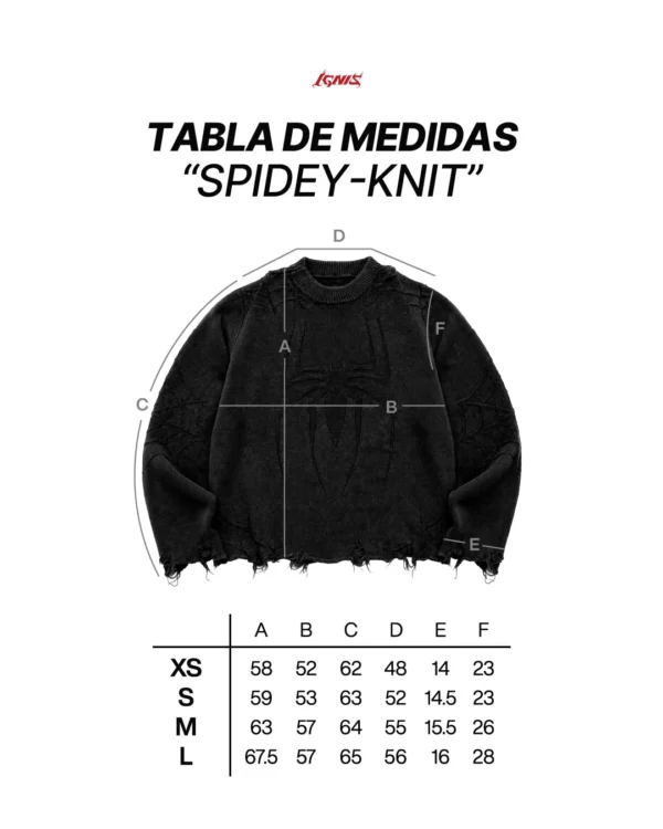 Holy Exilled Sweater Negro - Ignis