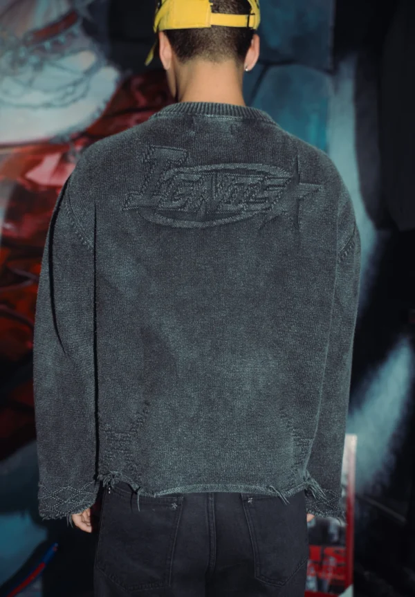 Holy Exilled Sweater Negro - Ignis